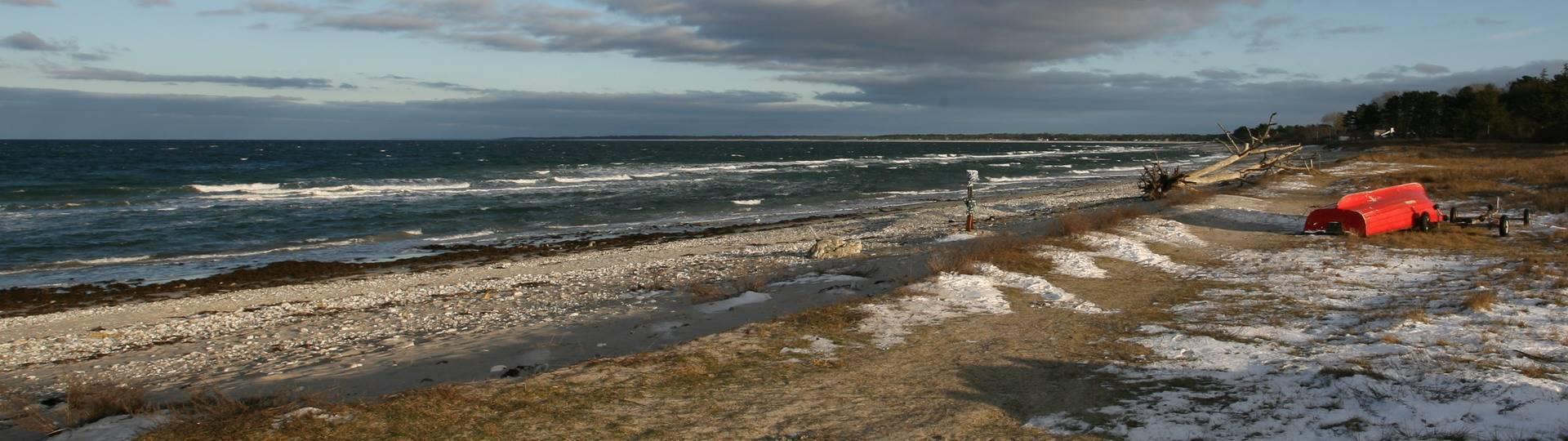 Klint strand